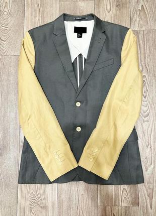 Яркий мужской пиджак h&amp;m размер м2 фото