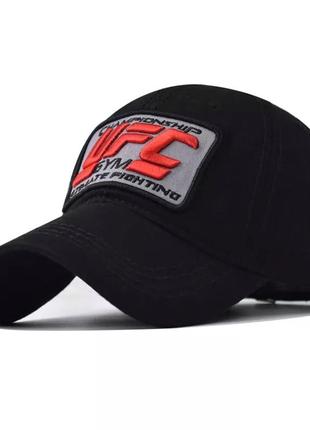 Кепка бейсболка ufc с изогнутым козырьком 1, унисекс wuke one size