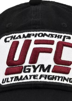 Кепка бейсболка ufc с изогнутым козырьком 2, унисекс wuke one size2 фото