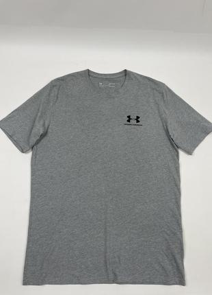 Футболка under armour идеал серая
