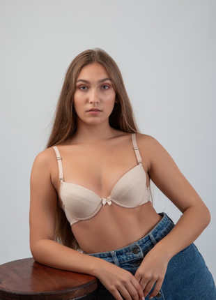 Бюстгальтер жіночий ліф бюст liliy беж рожевий в1337