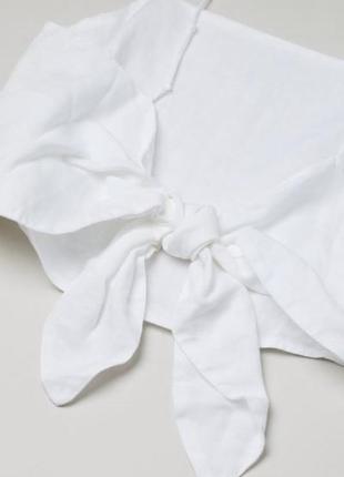 Топ майка льон лляна zara h&m2 фото