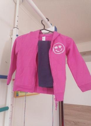 Тёплый костюм carters 5 лет на флисе