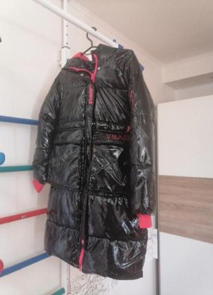 Пальто куртка зимняя 158 reserved3 фото