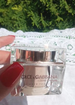 Продам пудру шиммер от известного бренда dolce gabbana rose the one6 фото