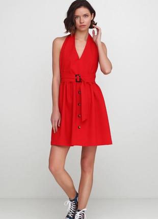 Плаття з відкритою спиною , сукенка ,платье, сарафан , льняное платье