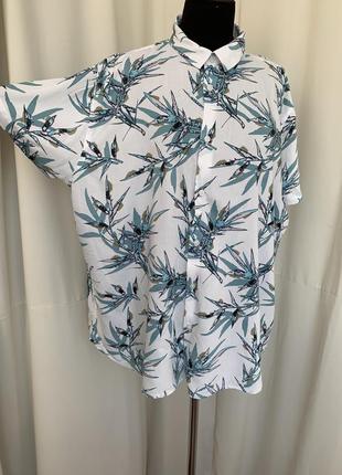 Гавайская рубашка гавайка вискоза2 фото