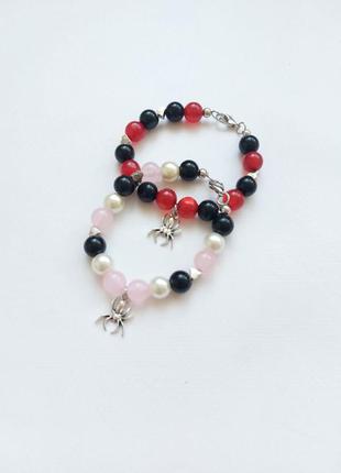 Парные браслеты человек паук