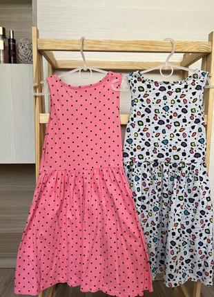 Комплект из двух платьев на 6-8 лет девочке waikiki2 фото
