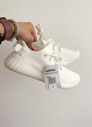 Adidas yeezy boost 350 white1 фото