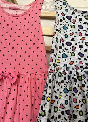 Комплект из двух платьев на 6-8 лет девочке waikiki4 фото