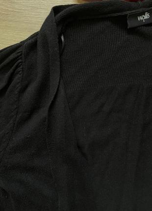 Черная кофта кардиган от wallis2 фото