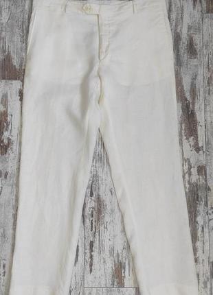 Monte napoleone штани брюки льон