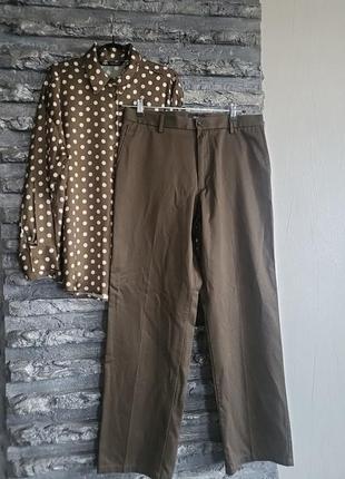 Стильные брюки мужского кроя1 фото
