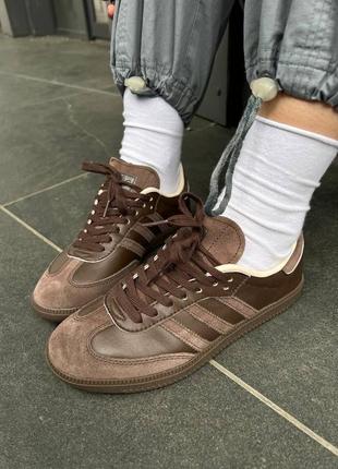 Женские кроссовки adidas sabma chocolate кеды адидас газели