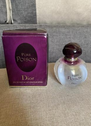 Dior pure poison парфумована вода 30 мл, оригінал