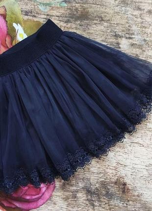 Пышная школьная фатиновая юбка для девочки "полли" 134р1 фото