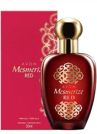 Туалетна вода avon mesmerize red для неї, 50 мл