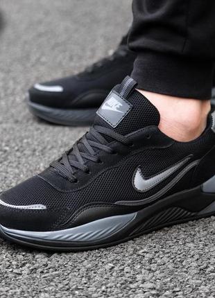 Кроссовки nike black2 фото