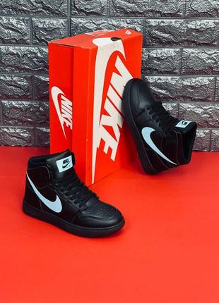 Nike хайтопы мужские высокие кроссовки размеры 35-417 фото