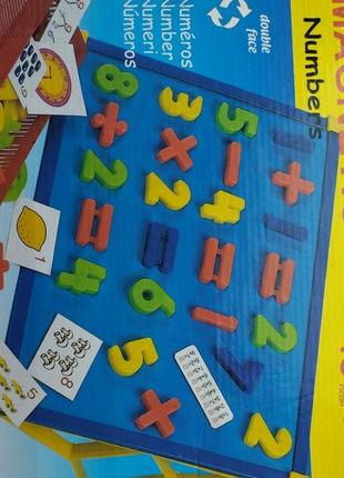 Игра настольная числа цифры счета развивающая