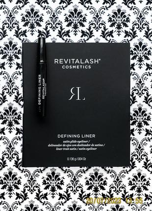 Гіпоалергенний олівець лайнер для очей revitalash defining liner eyeliner black