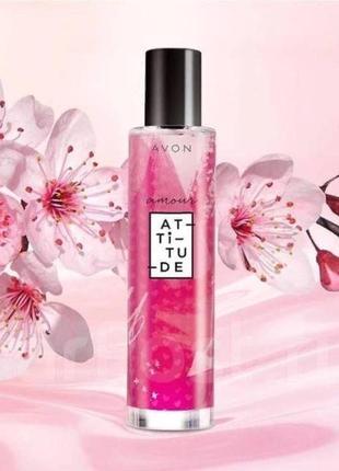 Туалетна вода avon attitude amour для неї, 50 мл