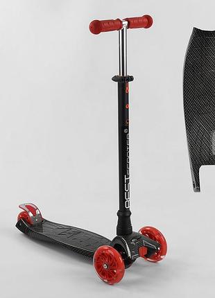 Детский самокат best scooter  779-1524 maxi, 3 колеса pu
