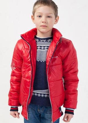Модная демисезонная куртка  для мальчика "м51а"3 фото