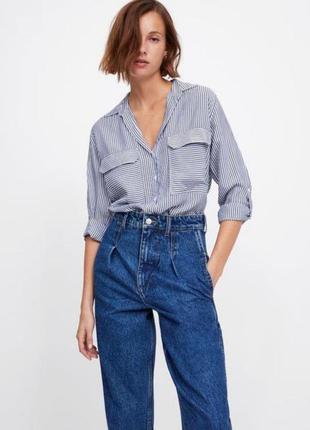 Рубашка zara р.с