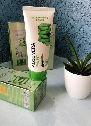 Пінка для вмивання з екстрактом алое вера rorec aloe vera foam cleanser.