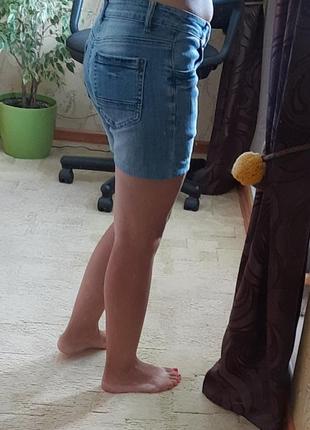 Жіночі джинсові шорти стрейч коттон3 фото