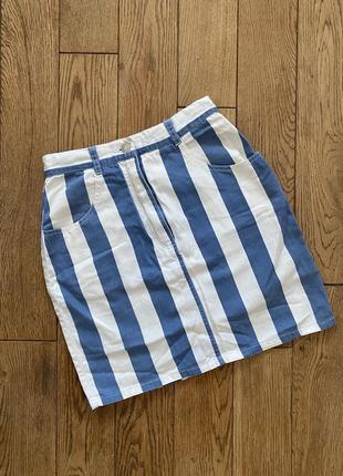 Спідниця в полоску вінтаж american vintage zara