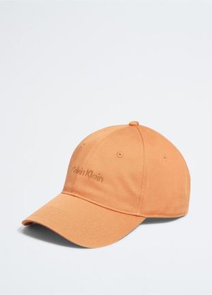 Новая кепка calvin klein бейсболка (ck honey brown cap ) с америки