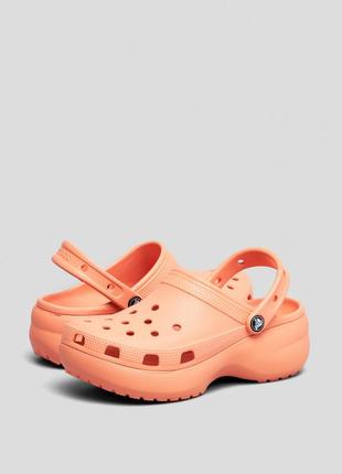 Шлепанци classic platform crocs оригинал!