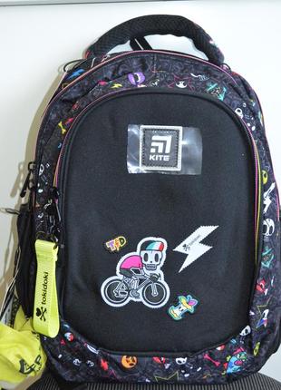 Рюкзак підлітковий kite education tokidoki tk22-8001m-1. фірмовий бафф у подарунок.