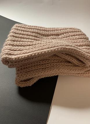 Шарф - хомут теплый