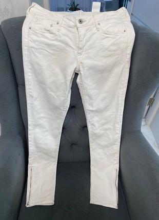 Белые джинсы h&amp;m1 фото