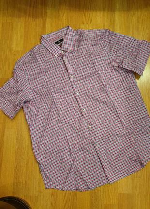 Мужская рубашка hugo boss размер 46 (18")