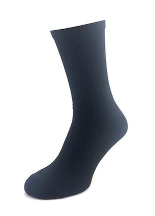 Набор мужские высокие носки sport classic black 5 пар 41-45 черные высокие носочки летние демисезонные3 фото