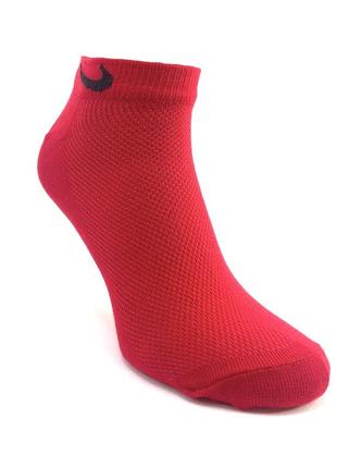 Упаковка мужские разноцветные носки nike stay cool 12 пар 41-45 короткие спортивные носочки найк premium5 фото