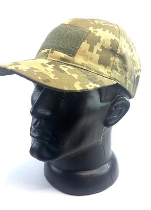 Бейсболка военная пиксель зсу с липучкой под шеврон кепка тактическая камуфляжная мм14 армейская9 фото
