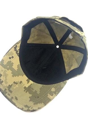 Бейсболка военная пиксель зсу с липучкой под шеврон кепка тактическая камуфляжная мм14 армейская7 фото