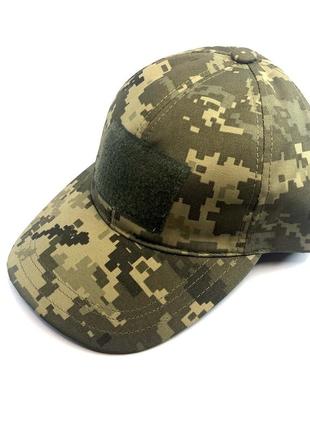Бейсболка военная пиксель зсу с липучкой под шеврон кепка тактическая камуфляжная мм14 армейская8 фото