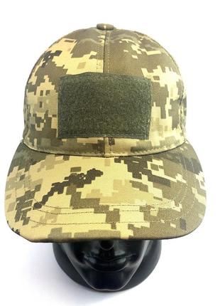 Бейсболка военная пиксель зсу с липучкой под шеврон кепка тактическая камуфляжная мм14 армейская2 фото