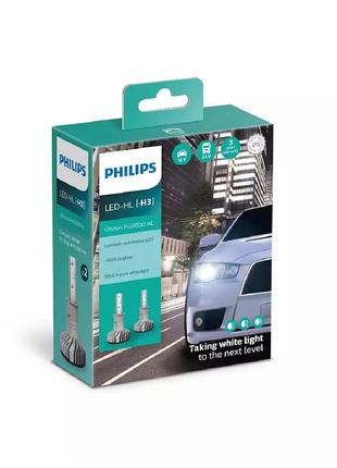 Комплект светодиодных ламп philips h3 11336u50cwx2 led ultinon pro5000 +160% 12/24v2 фото