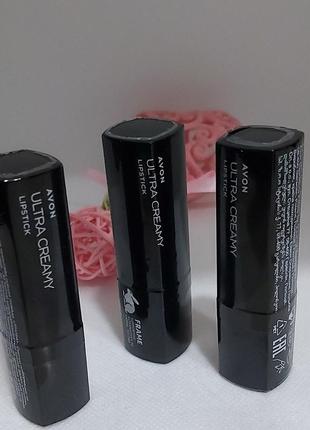 Губна помада avon «ультра» chic( черешневий шик)