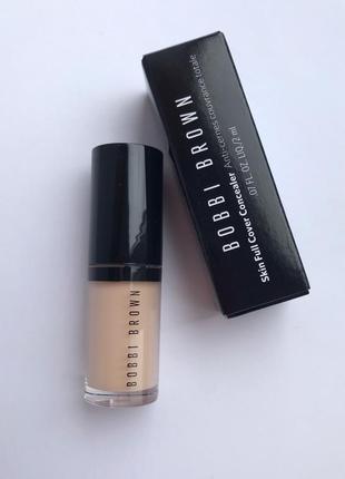 Мини консилер bobbi brown skin full cover concealer оттенок ivory. 2 ml. оригинал. новый. сроки в норме 📦является отправка новой почтой