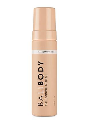 Мус-автозасмага темний bali body self tanning mousse dark