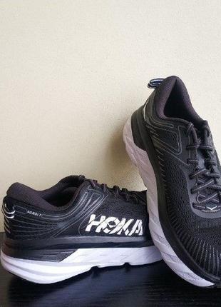 Женские кроссовки hoka one one w bondi 7 wide 1110519 bwht оригинал